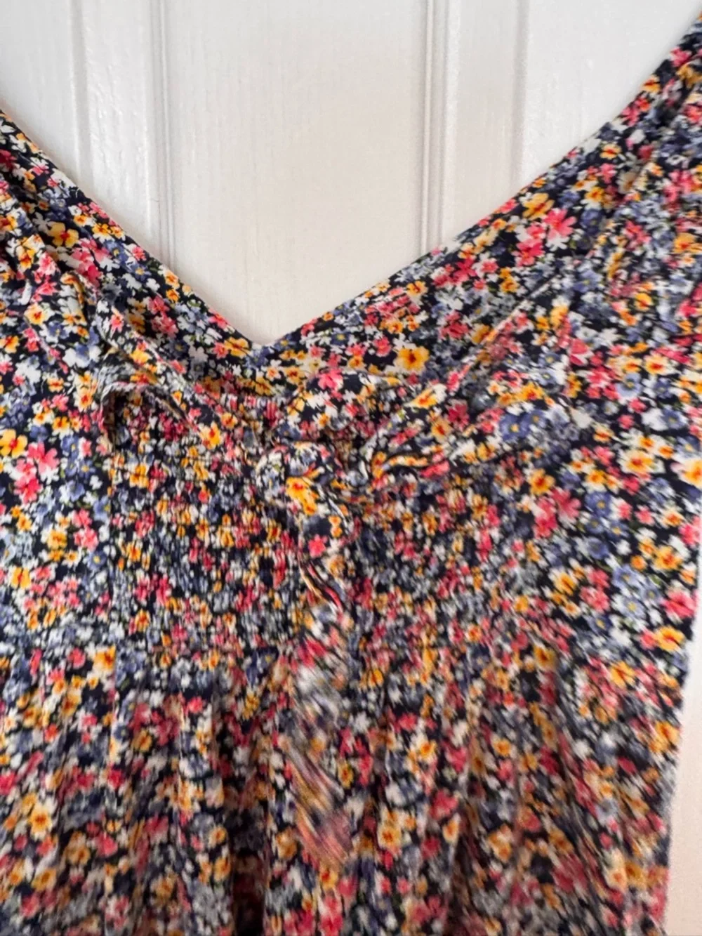 Old Navy Multicolor Floral Maxi Dress - Picture 3 of 4